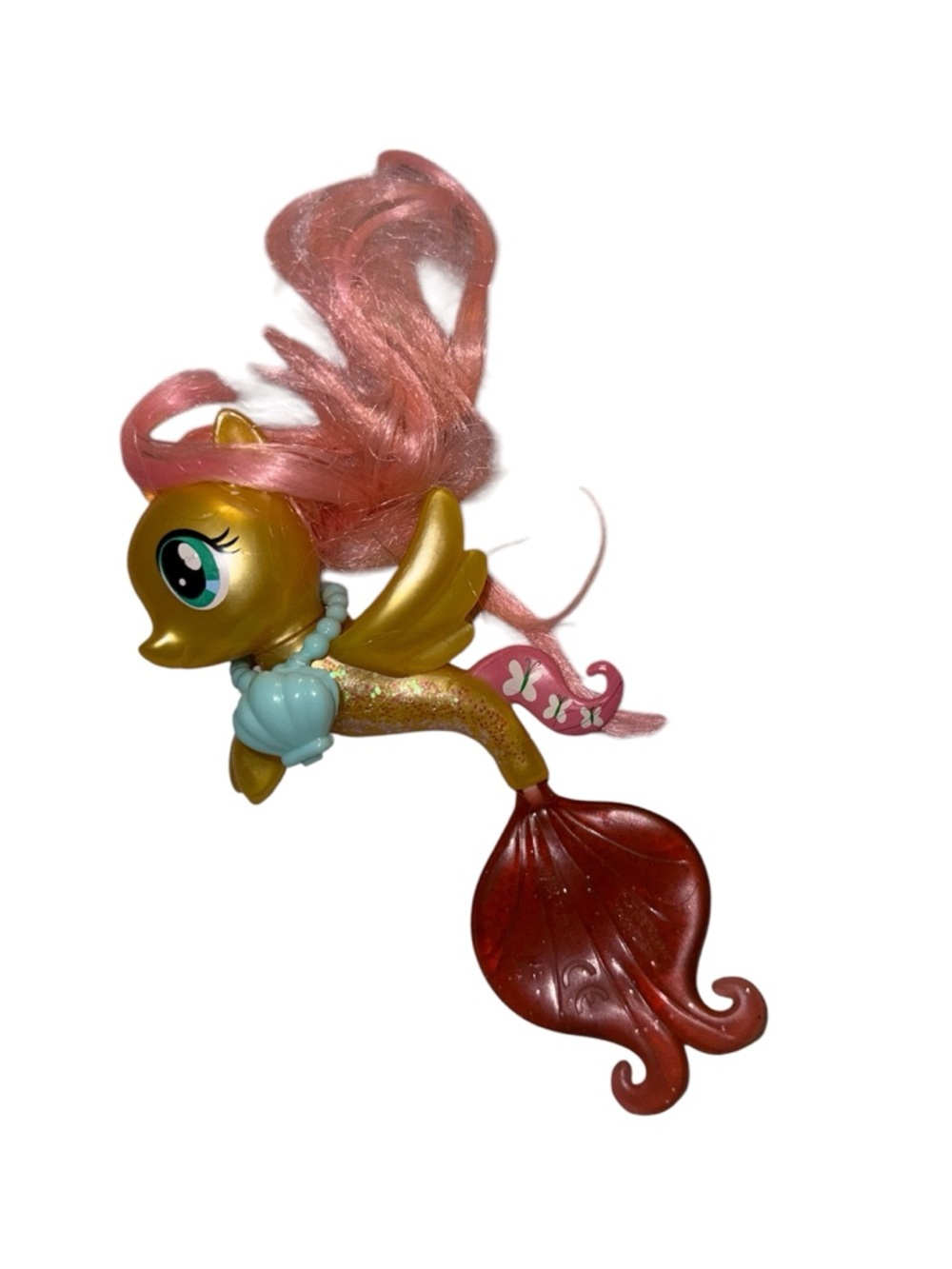My Little Pony The Movie Glitter and Style Sea Pony Fluttershy Figure - Picture 1 of 1